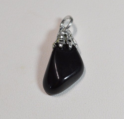 Ciondolo onice nero cts - onice, 7,5