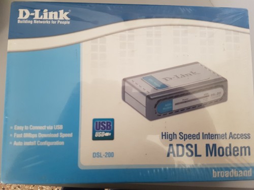 Modem adsl link dsl 200 - modem,