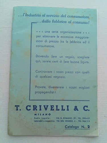 Crivelli milano cartelle - t.,