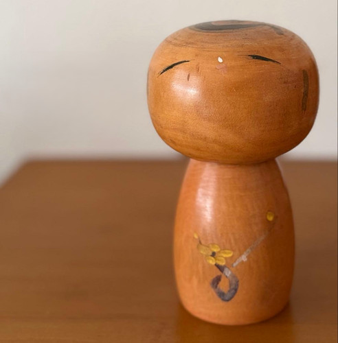 Bambola kokeshi hashime - bambola,