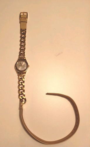 Swatch cinturino dorato con - swatch,