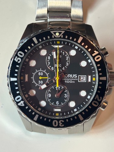 Lorus chronograph 100m - lorus,
