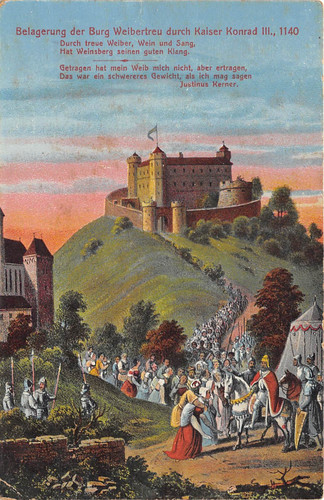 Cartolina assedio del castello - cartolina,