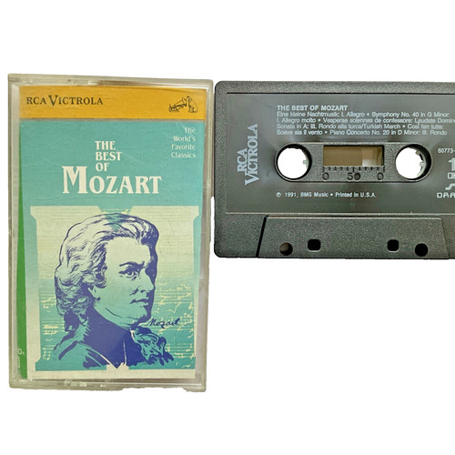 Best mozart 1991 tape rca - of,
