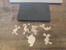 Gadget Topolino Raccoglitore XXI Olimpiadi Montreal 1976 Con 6 Figure