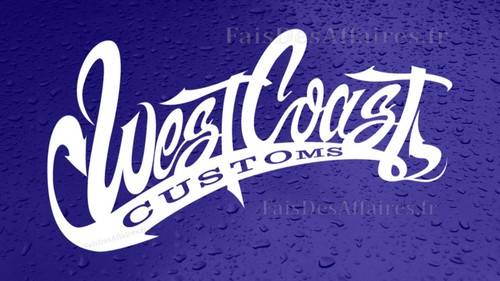 Sticker autocollant west - autocollant,