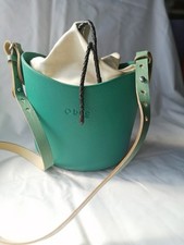 O bag BASKET - Borsa Nuova Originale O bag - COL VERDE CON TRACOLLA