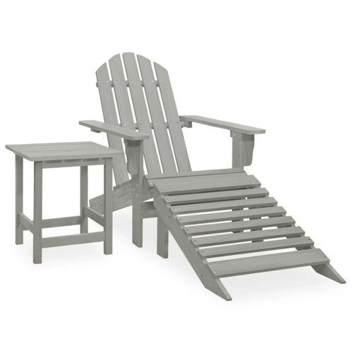 Set sedie adirondack grigio - sedie,