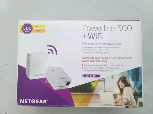 Netgear powerline 500 - powerline, wifi