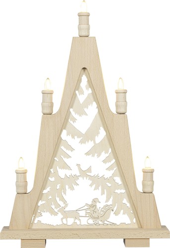 Punta luminosa babbo natale - luminosa,