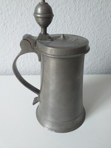 Boccale birra peltro - in,