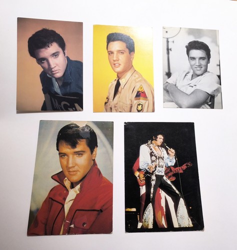 Cartoline elvis presley - presley, varie.