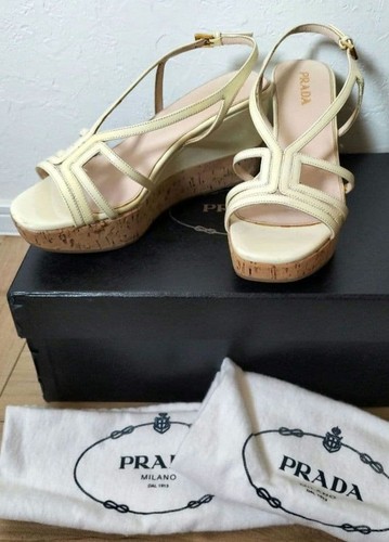 Sandali con zeppa prada taglia - sandali,