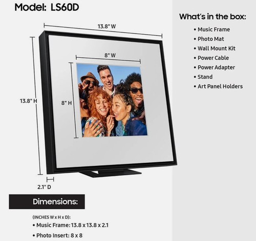 Samsung ls60d music frame - samsung,