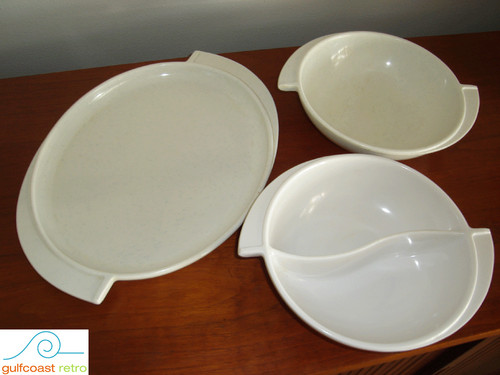 Piatto vintage bianco boonton - piatto,