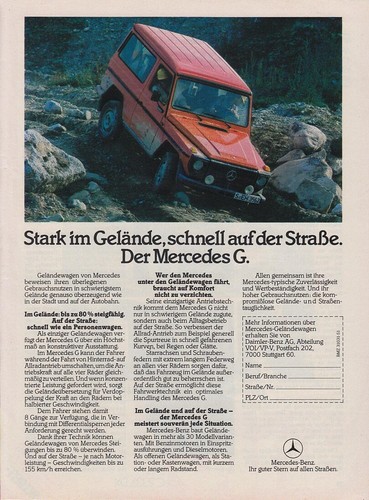 Mercedes classe - mercedes, g