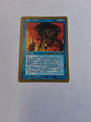 Mtg force will - of, mazzo
