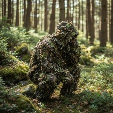Outdoor camo ghillie suit with - ghillie,