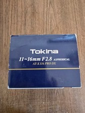 OBBIETTIVO TOKINA 11-16 f 2.8