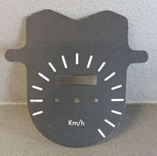 FIAT 600 QUADRANTE CONTACHILOMETRI NERO DIAL ODOMETER