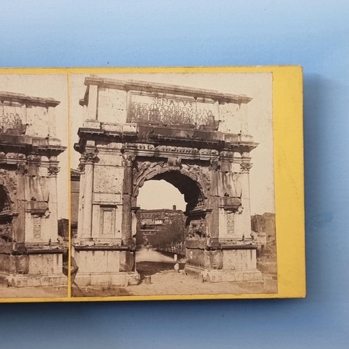 Rome stereoview italy c1870 - rome,