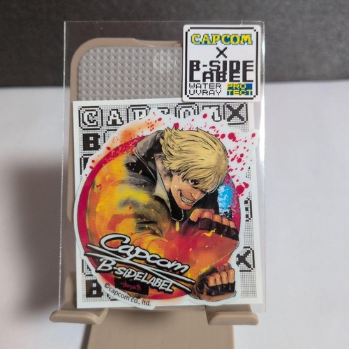 Adesivo etichette ken capcom - adesivo,