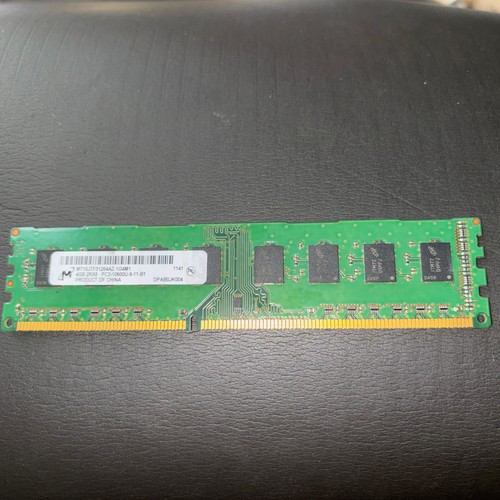 Micron 4gb ddr3 pc3 10600u - 4gb, pc3-10600u