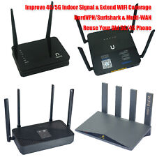 Router wireless OpenWrt Mesh 4G/5G tramite USB, NordVPN, ZeroTier e Wi-Fi completo