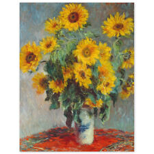 Claude Monet, girasoli, poster