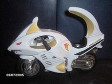 MOTO  POWER RANGERS bianca SQUALO White Shark, Bandai 1995 CM 17 