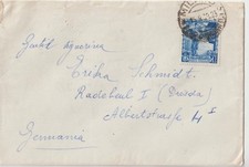 ITALIA 1939 1,25L ISOLATO DA MILANO AL REGNO GERMANIA