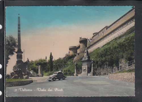 Cartolina volterra viale dei - cartolina,