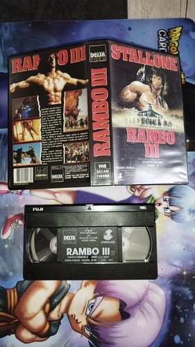Vhs rambo iii video - iii, k7