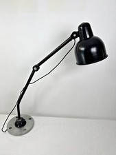 LAMPADA DA TAVOLO DA LAVORO TIPO INDUSTRIALE NO JIELDE KAISER IDELL HALA ANNI 50
