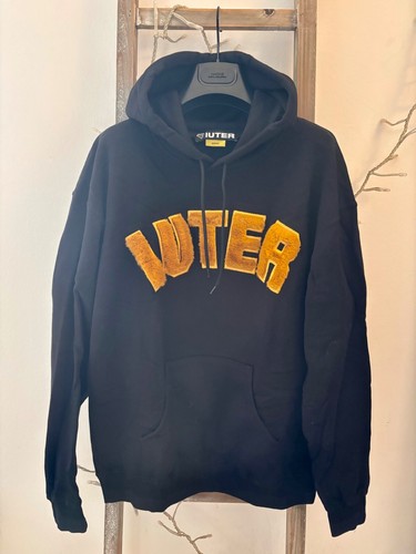 Felpa iuter nera con - felpa,