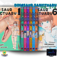 Dinosaur Sanctuary Vol 1-6 manga inglese set completo fumetto nuovo di Itaru Kinoshita