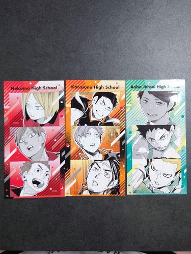 Haikyu collezione adesivi - collezione,