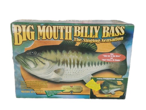 Big mouth billy bass singing - bass,