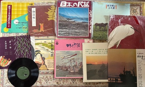 Dischi folk nagauta lp - folk,