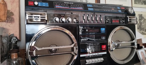 Unisef boombox portatile nero - unisef,