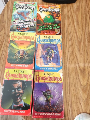 Lot goosebumps books - of,
