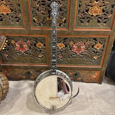 Banjo a campana in argento