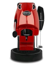 Didiesse Frog Revolution Macchina per Caffè - Rosso Pieno, Frullino Montalatte 