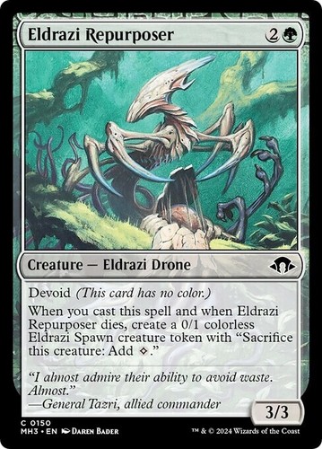 Eldrazi repurposer mtg m - x4,