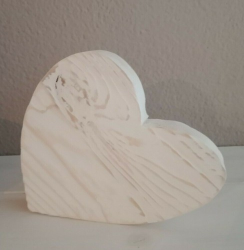 Cuore legno spazzolato - cuore,