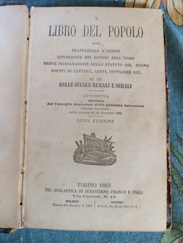 Libro del popolo ossia - libro,