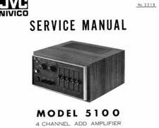 JVC NIVICO 5100 Schematic
