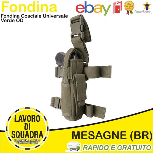 Fondina cosciale verde - cosciale, od