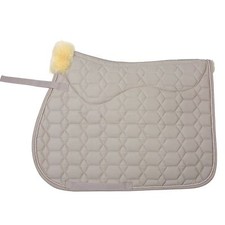 SOTTOSELLA INGLESE BEIGE "MILANO" CON AGNELLINO VERO