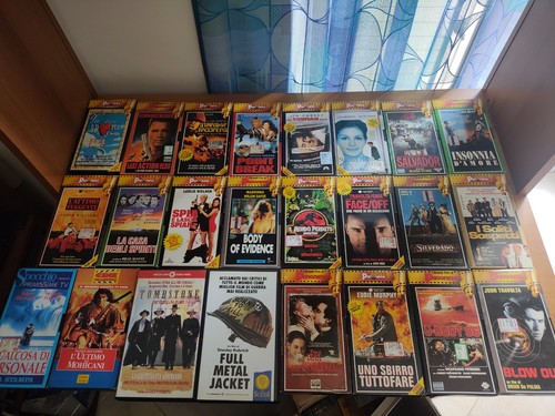 Videocassette vhs varie - videocassette,